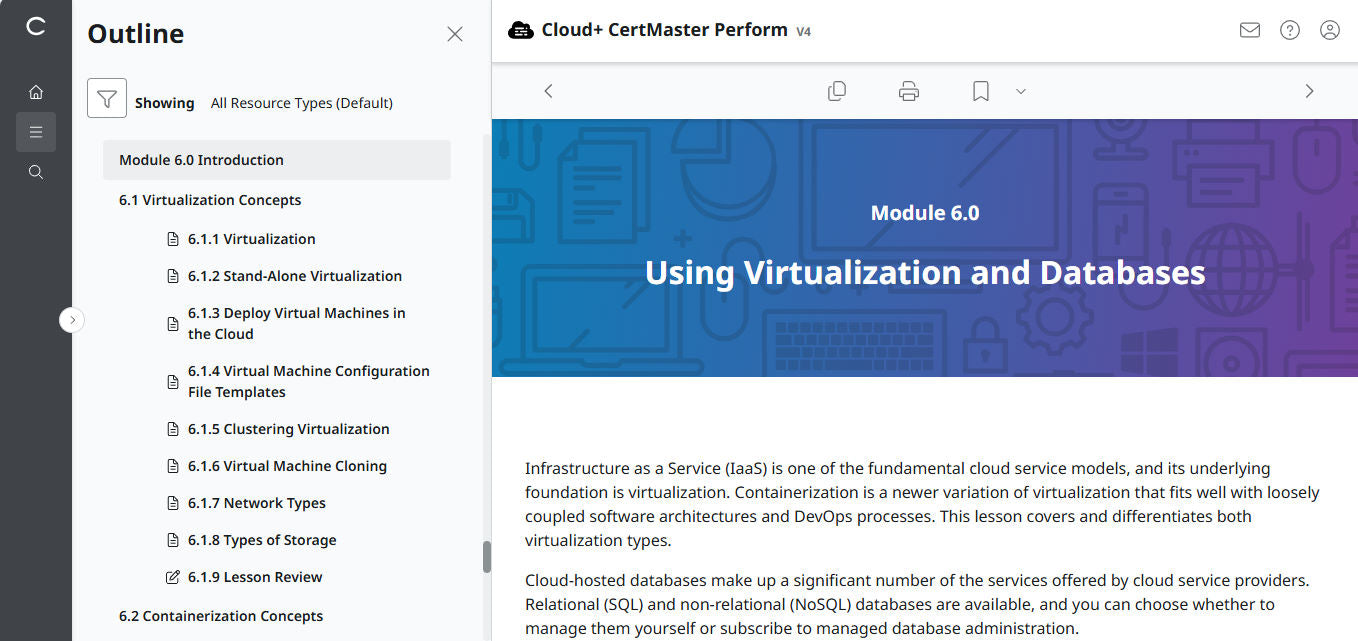 CompTIA Cloud+ CV0-004 eLearning-Paket