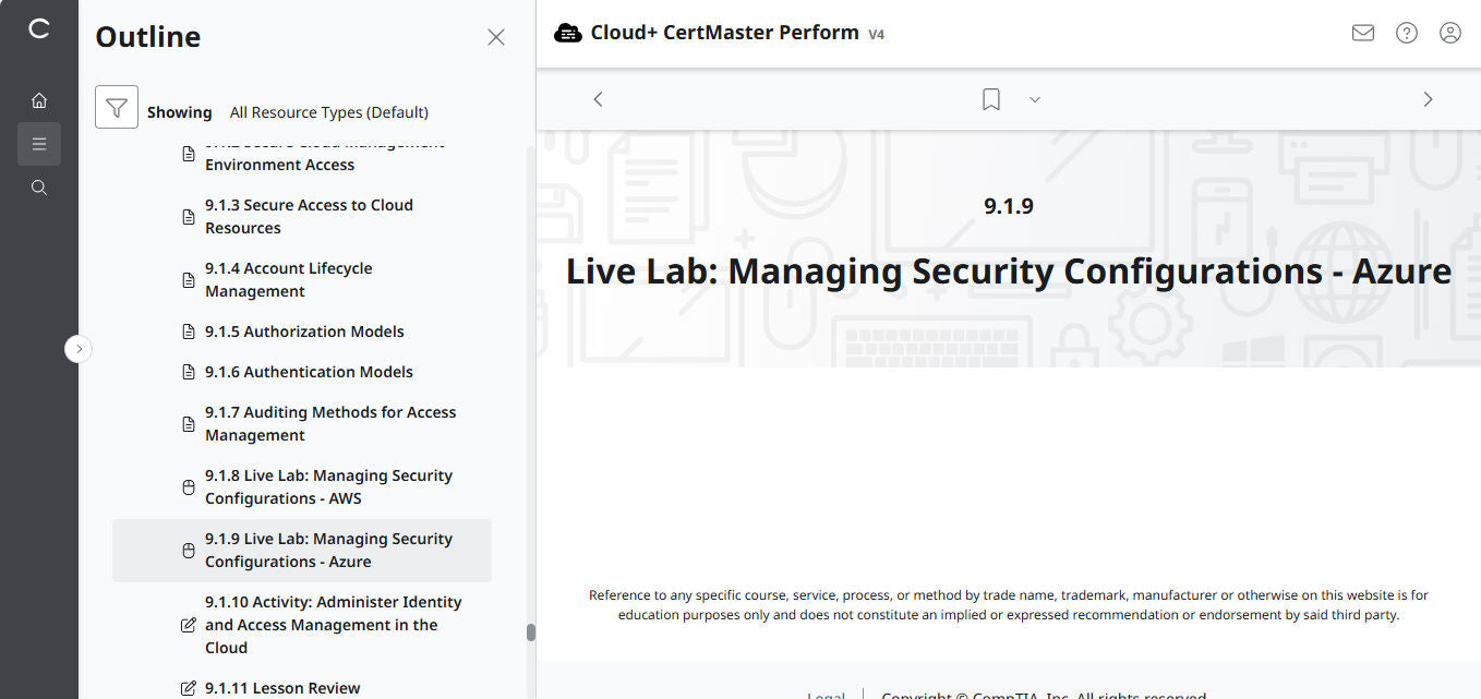 CompTIA Cloud+ CV0-004 eLearning-Paket
