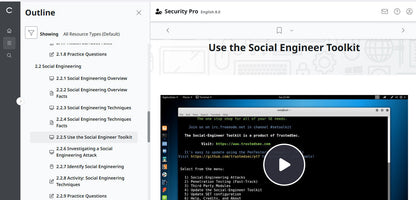 TestOut Security Pro für Security+ (SY0-701) – Einzellizenz
