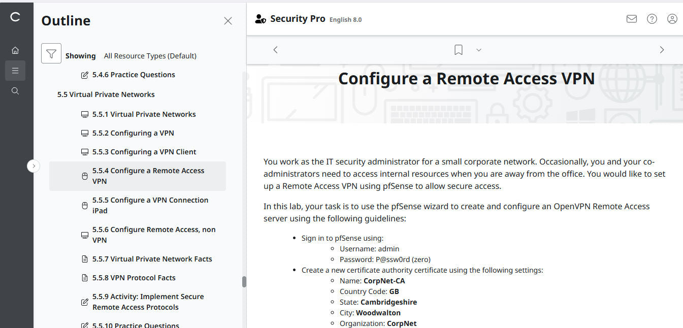 TestOut Security Pro für Security+ (SY0-701) – Einzellizenz