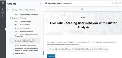 CompTIA DataX CertMaster Perform (V1) ✅ Bestpreisgarantie 