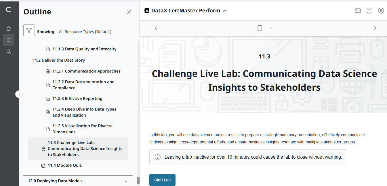 CompTIA DataX CertMaster Perform (V1) ✅ Bestpreisgarantie 