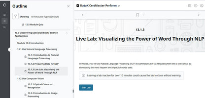 CompTIA DataX CertMaster Perform (V1) ✅ Bestpreisgarantie 